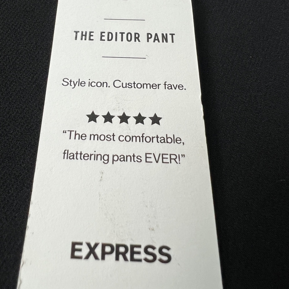 Express Low Rise Barely Boot Editor Pant NEW - Picture 13 of 16